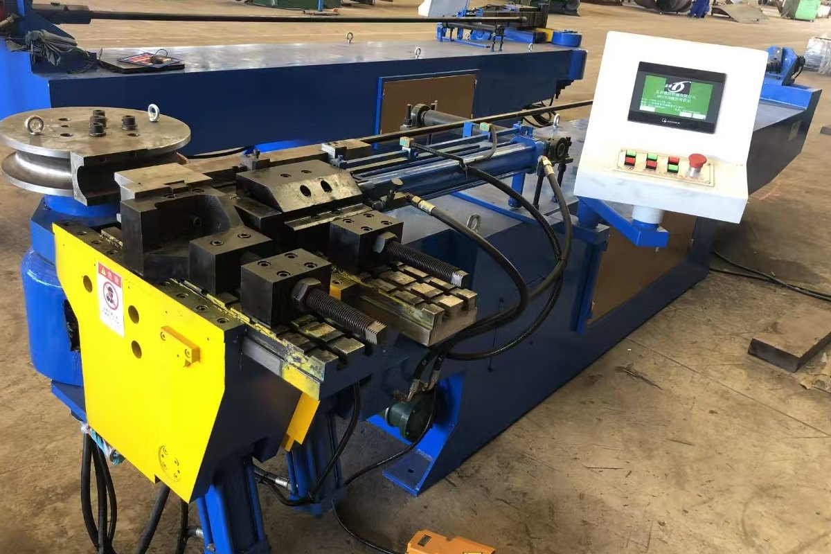 DW50NC Clamping Feeding and NC Control System DW50NC hydraulic tube bending machine clamping feeding and NC control