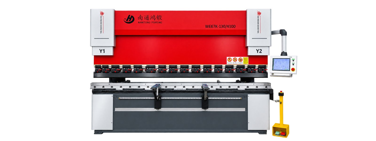 WE67K 130T 4100 CNC Hydraulic Press Brake WE67K 130T 4100 CNC Hydraulic Press Brake for industrial sheet metal bending