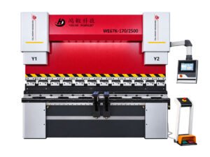 WE67K CNC Press Brake 170T/2500 Hydraulic Bending Machine