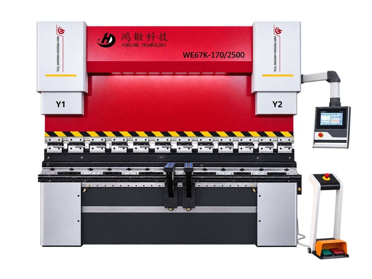 WE67K 170T 2500 CNC Hydraulic Press Brake Main Machine WE67K 170T 2500 CNC hydraulic press brake main machine